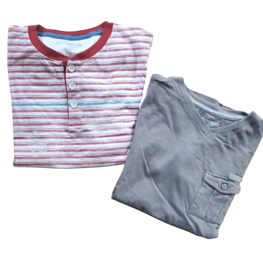 2 boys‎ short sleeve shirts- Sean John and Cherokee